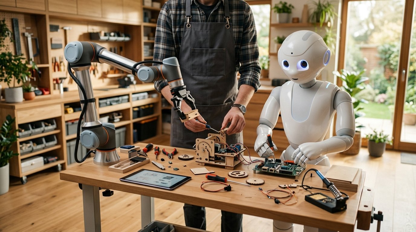 Human and robot collaboration